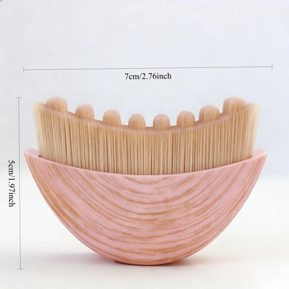 2026 New Model- Sensitive Skin Lymphatic Facial Massage Brush- Suitable for Lymphedema And, Oval Bristles Manual Skincare,