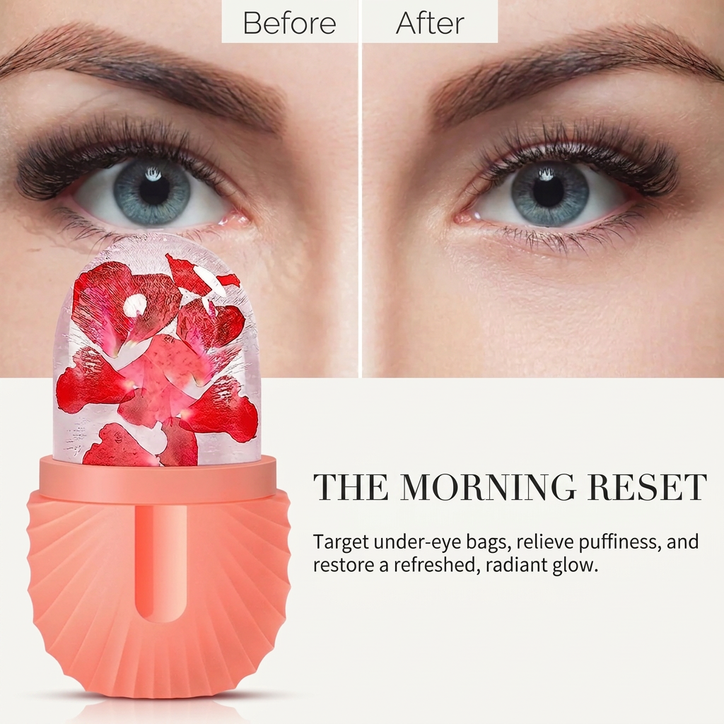 Kaveeno Cold Water Roller — Ice Roller for Puffy Eyes, Face and Jawline